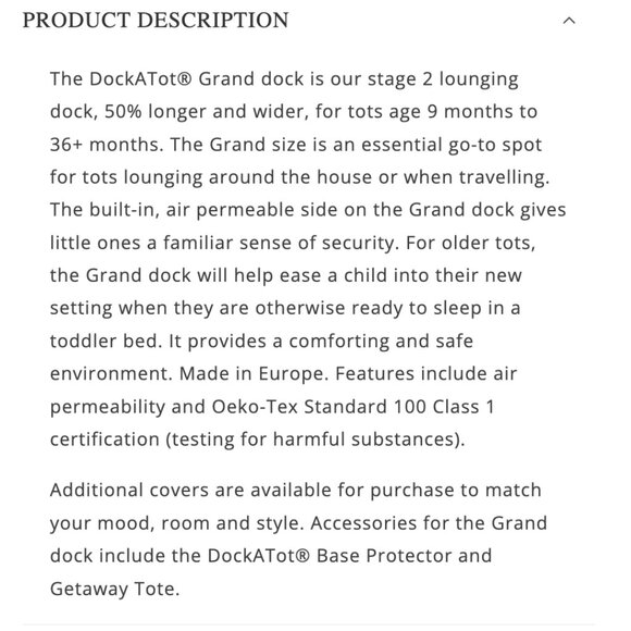 Dock-A-Tot - GRAND - Picture 4 of 4